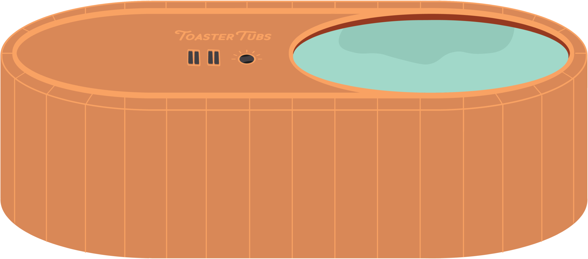 Hot tub illustration